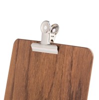 Clip Board showing Silver Bulldog Clip